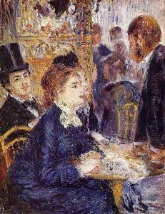 The Cafe by Pierre Auguste Renoir