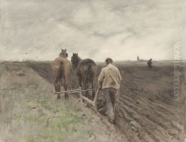 Ploegende Boer - view 1