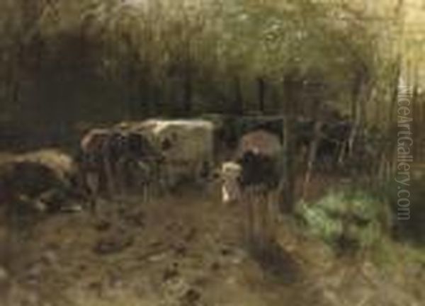 De Koeienbocht: A Herd Of Cows On A Country Path - view 1
