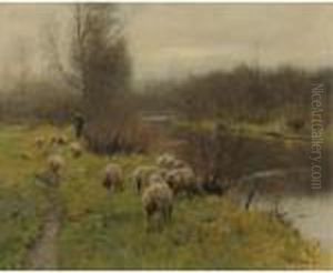 In The Pasture by Anton Mauve