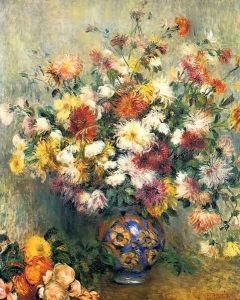 Vase Of Chrysanthemums2