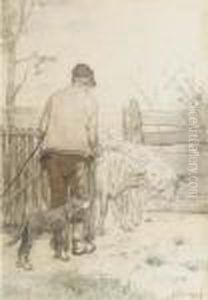 Bringing In The Sheep by Anton Mauve