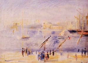 The Old Port Of Marseille People And Boats