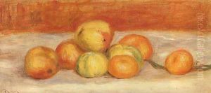 Apples And Manderines by Pierre Auguste Renoir