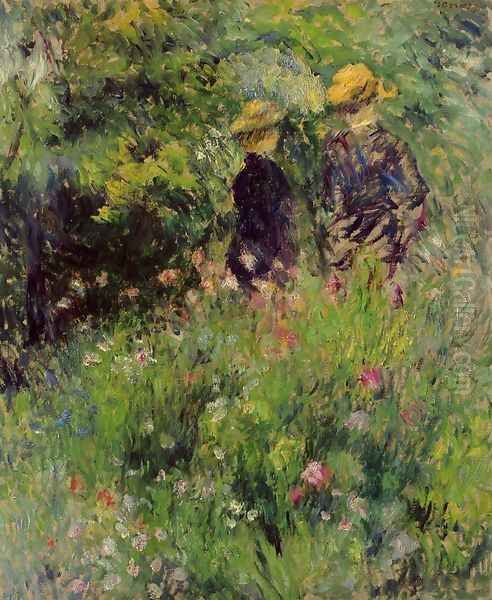 Conversation In A Rose Garden - view 1