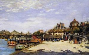 The Pont Des Arts And The Institut De France