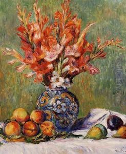 Flowers And Fruit by Pierre Auguste Renoir