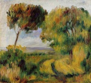 Breton Landscape Trees And Moor