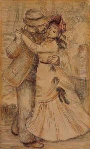 Dance in the Country by Pierre Auguste Renoir
