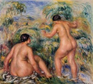 Bathers3 by Pierre Auguste Renoir