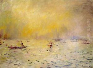 View Of Venice Fog by Pierre Auguste Renoir