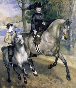 Riding In The Bois De Boulogne Aka Madame Henriette Darras Or The Ride