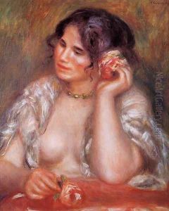 Gabrielle With A Rose