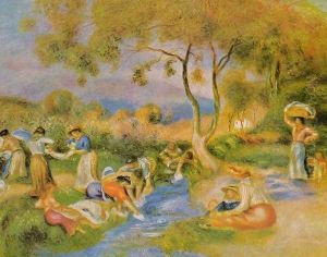 Laundresses At Cagnes