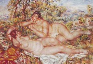 Bathers 2 by Pierre Auguste Renoir