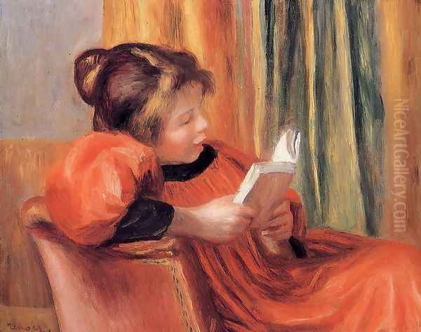 Girl Reading - view 1