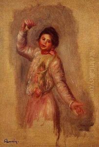 Dancer With Castenets by Pierre Auguste Renoir