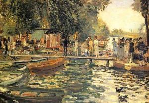 La Grenouillere by Pierre Auguste Renoir