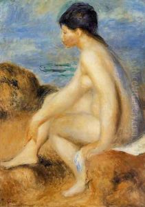 Bather3 by Pierre Auguste Renoir