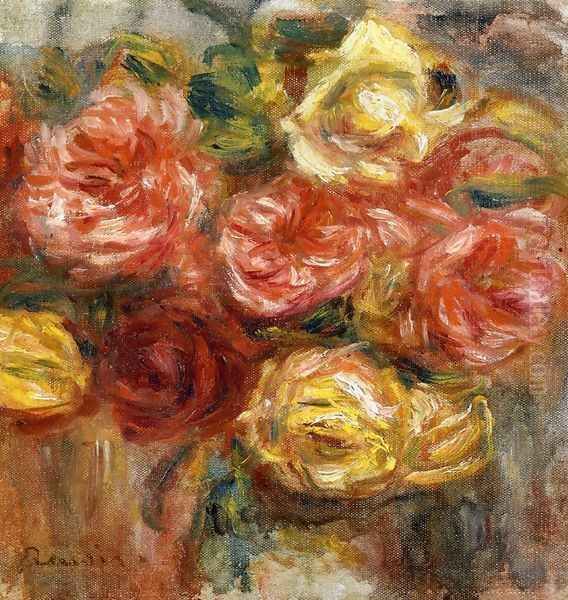 Bouquet of Roses in a Vase - view 1