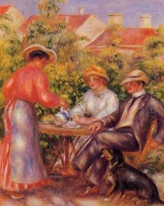 The Cup Of Tea by Pierre Auguste Renoir