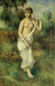 Bather5 by Pierre Auguste Renoir