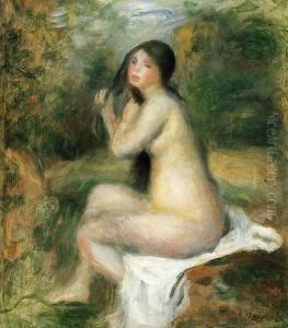 Seated Bather 5 by Pierre Auguste Renoir
