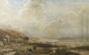 Cattle On A Lakeshore