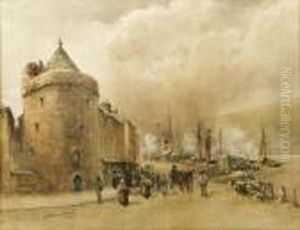 Reginalds Tower, The Quay, Waterford by William Bingham McGuinness