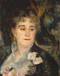 First Portrait Of Madame Georges Charpeitier by Pierre Auguste Renoir