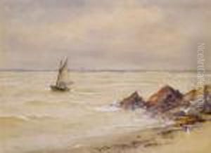 Sailboat At Sea by William Bingham McGuinness