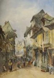 Street View, Vitre, Near The Chateau, Brittany