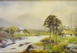 A Fishing Stream, Co. Donegal by William Bingham McGuinness