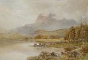 Loch Maree, Benn Slioch by William Bingham McGuinness