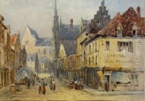 Old Church At Louvain, Belgium