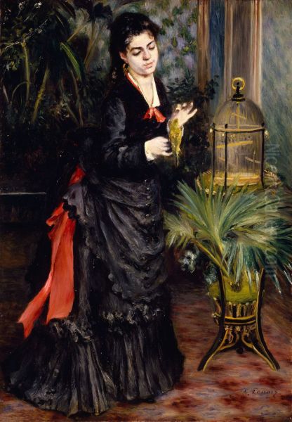 Woman with a Parrot (Henriette Darras) - view 1