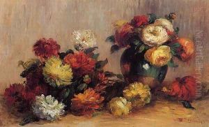 Sprays Of Flowers by Pierre Auguste Renoir