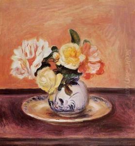 Vase Of Flowers2 by Pierre Auguste Renoir