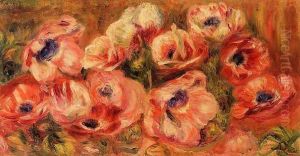 Anemones by Pierre Auguste Renoir