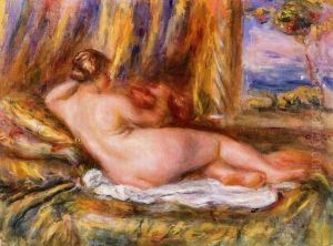 Reclining Nude I by Pierre Auguste Renoir