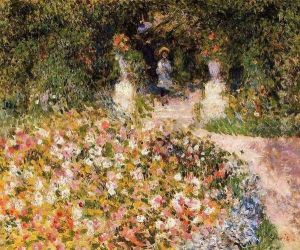 The Garden Aka In The Park by Pierre Auguste Renoir