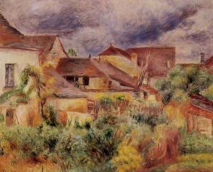 Essoyes Landscape by Pierre Auguste Renoir