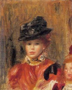 Madame Le Brun And Her Daughter by Pierre Auguste Renoir