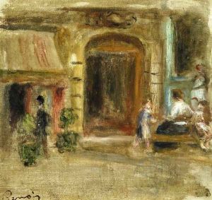 Rue Caulaincourt by Pierre Auguste Renoir