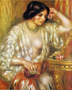 Gabrielle Wearing Jewelry