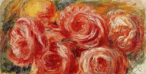 Red Roses by Pierre Auguste Renoir