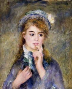 The Ingenue by Pierre Auguste Renoir