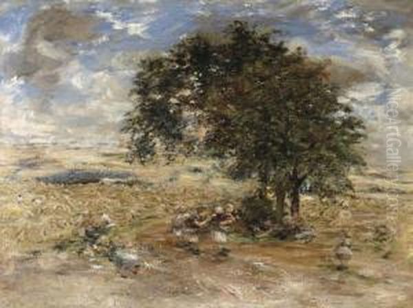 Showery Harvest Day - view 1