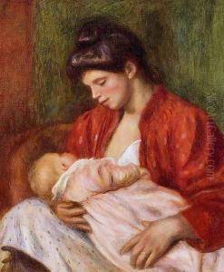 Young Mother by Pierre Auguste Renoir