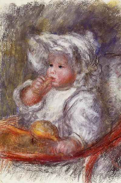 Jean Renoir In A Chair Aka Child With A Biscuit - view 1